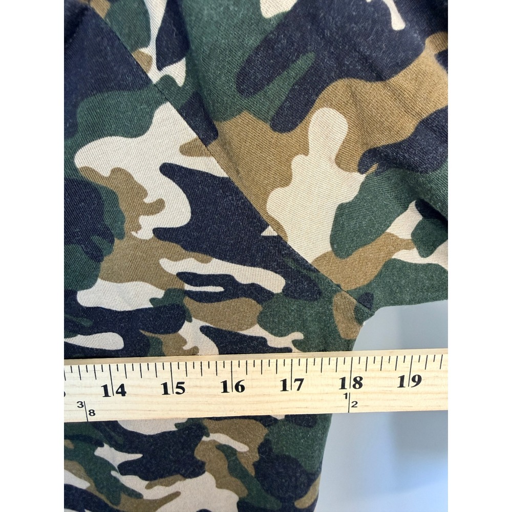 Fashion Nova Womens Camo Long Sleeve Mini Dress Green Brown JD19735LP Size L - Picture 3 of 7